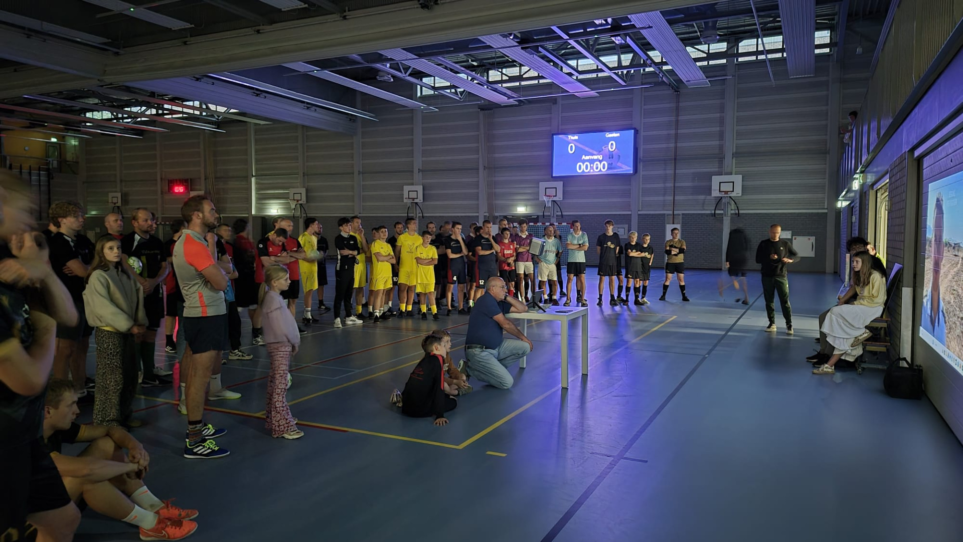 Geslaagd zaalvoetbaltoernooi