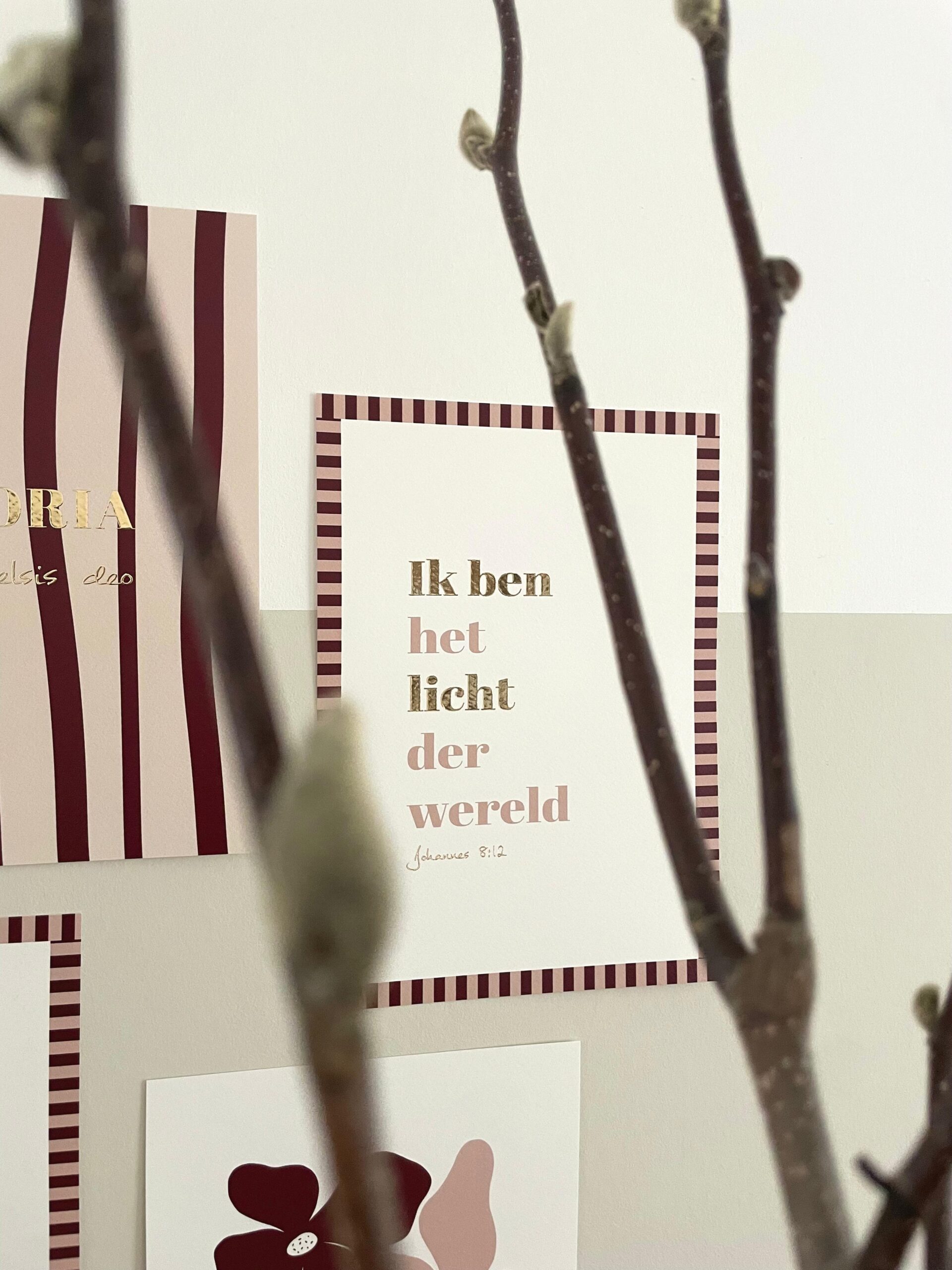 Poster Ik Ben Het Licht Der Wereld